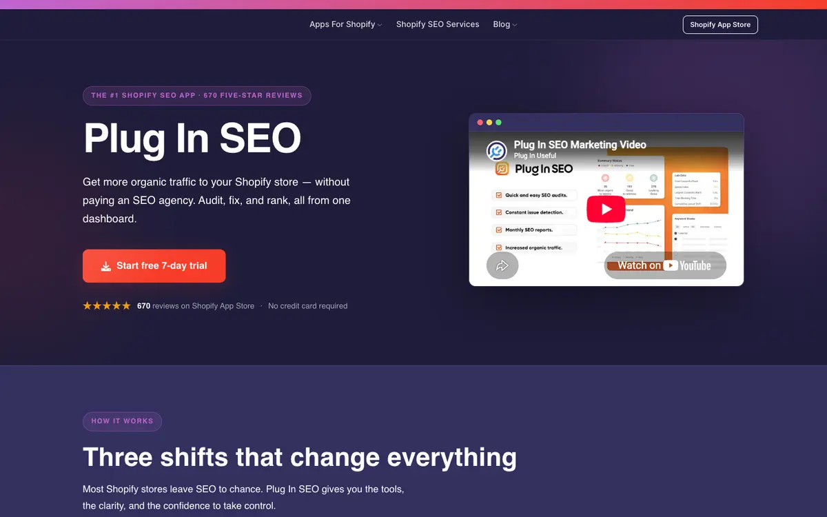 Plug in SEO home page