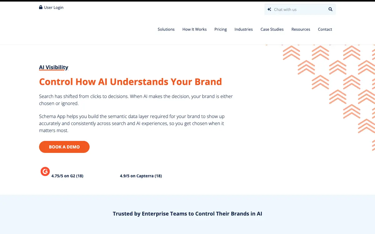 Schema App home page