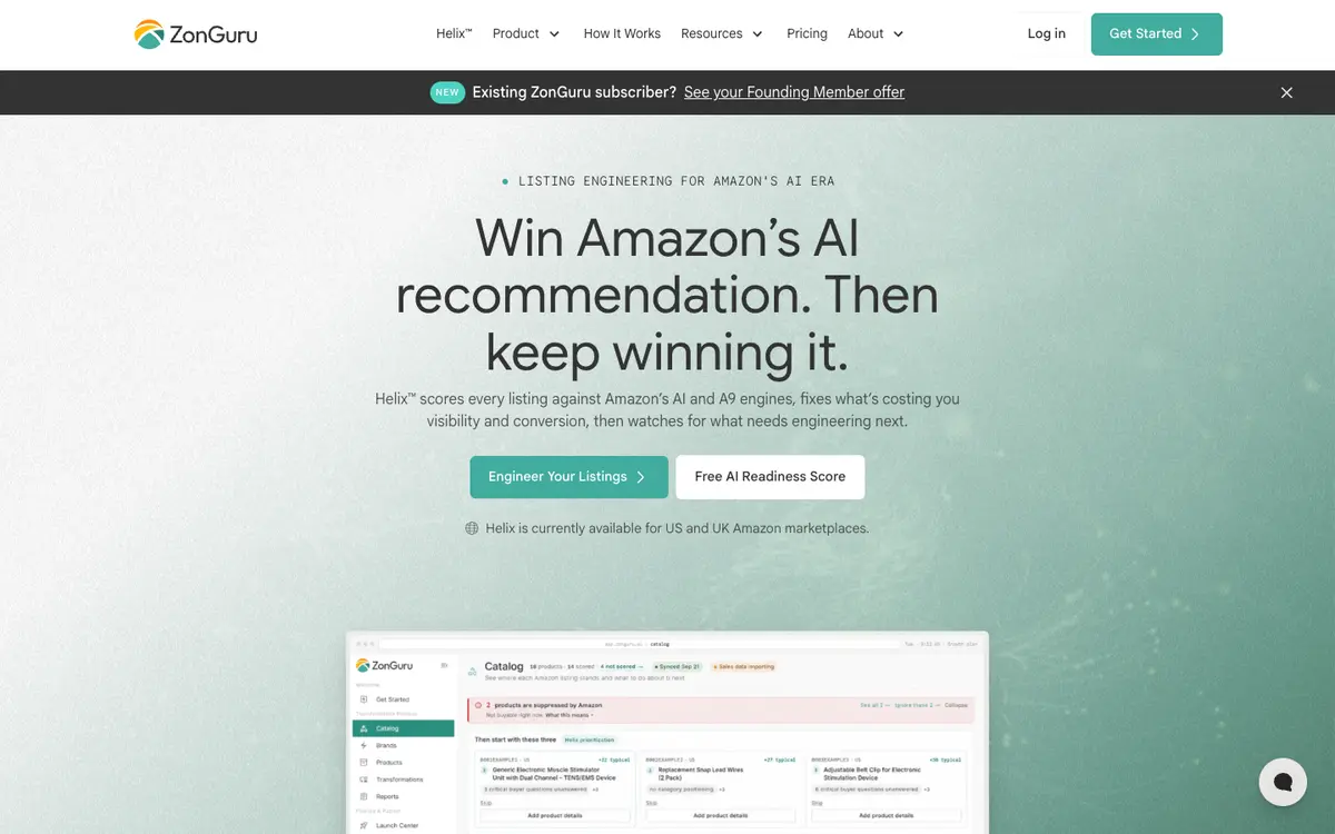 ZonGuru home page